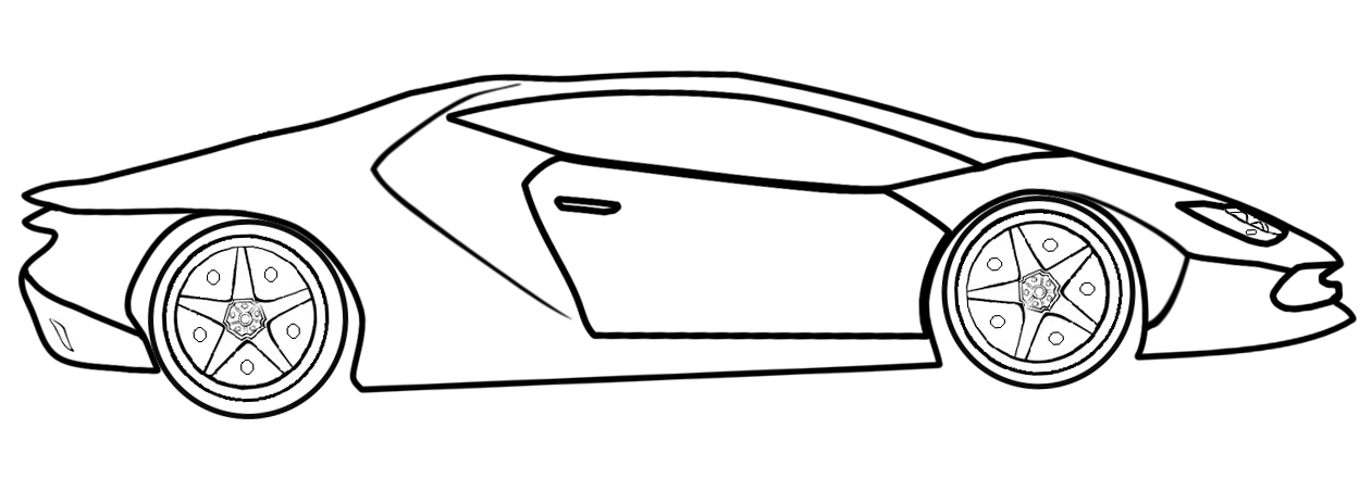 Easy-Lamborghini-Coloring-Book