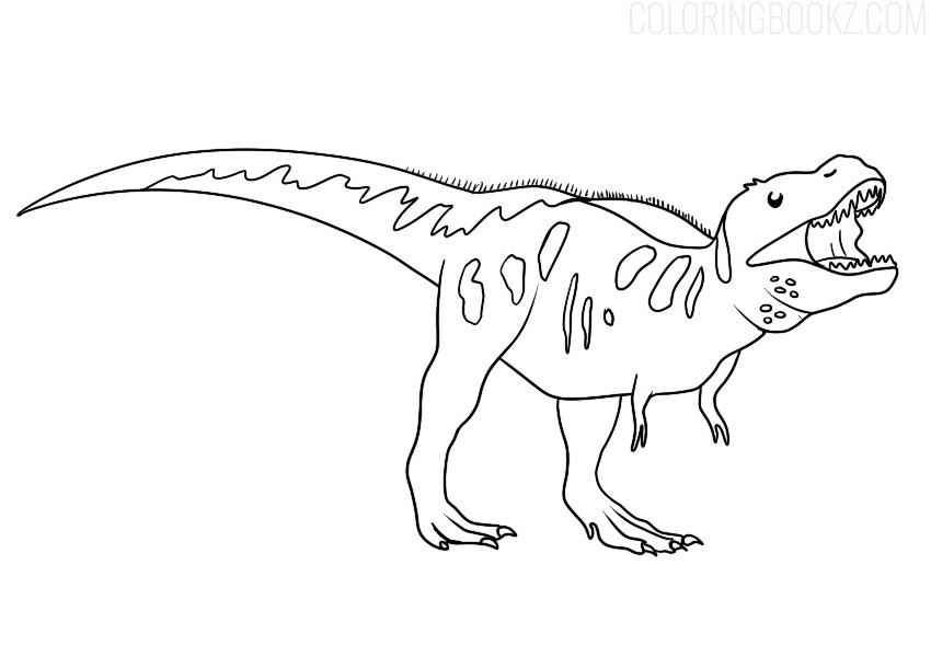 Dinosaur Coloring Page