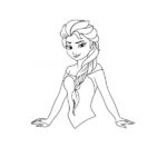 Elsa Coloring Page – Princess Elsa
