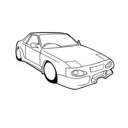Nissan Coloring Page