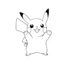 Pokemon Coloring Page – Pikachu