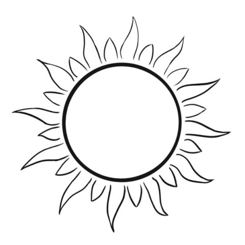 sun coloring book Archives - Coloring Books