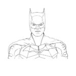 The Batman 2021 Coloring Page – Pattinson Batman Art