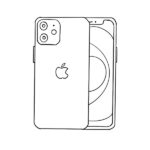 iPhone 12 Coloring Page