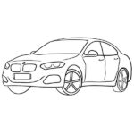 BMW 1 Series Coloring Page