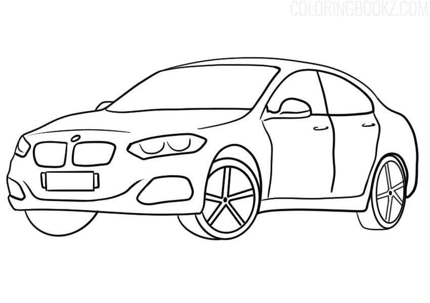BMW 1 Series Colorig Page