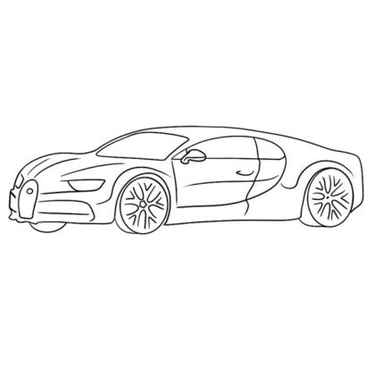 Bugatti Chiron Coloring Book) (1)