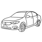 Fiat Tipo Coloring Page