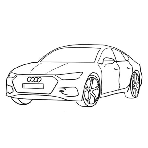Audi Archives - Coloring Books
